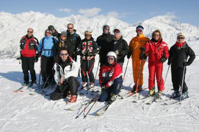 Sortie ski 2005 : une super équipe