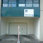 L'entrée du parking 2